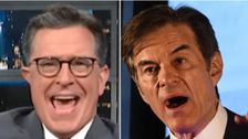 Stephen Colbert Taunts Dr. Oz’s ‘Garden State Ass’ Over Embarrassing Campaign