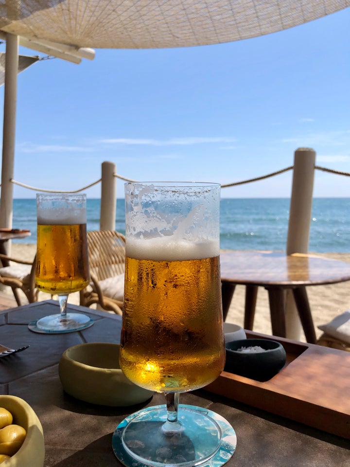 Imagen de archivo de un chiringuito en Marbella, Málaga.
