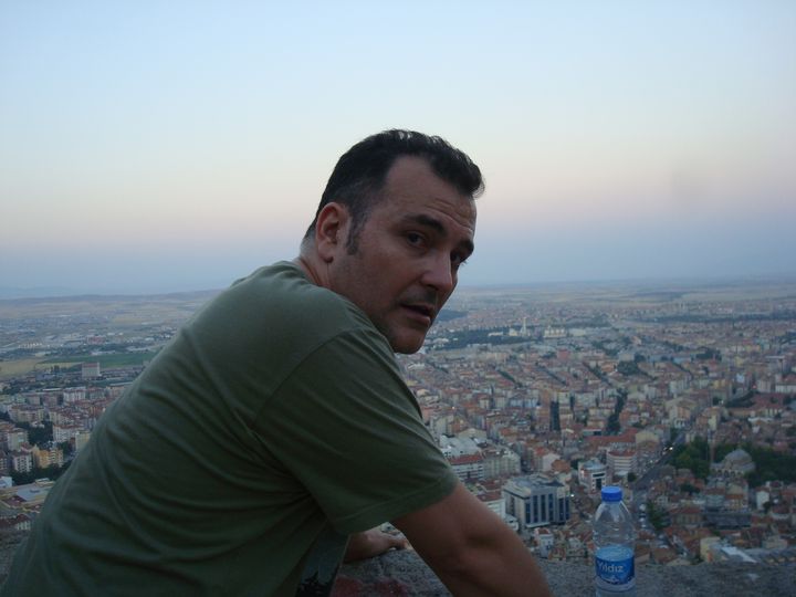 Φωτογραφία τραβηγμένη από την κορυφή του βράχου του Αφιόν Καραχισάρ