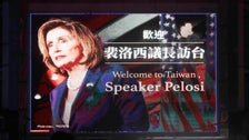 China Sanctions Nancy Pelosi Over Visit To Taiwan China Sanctions Nancy Pelosi Over Visit To Taiwan