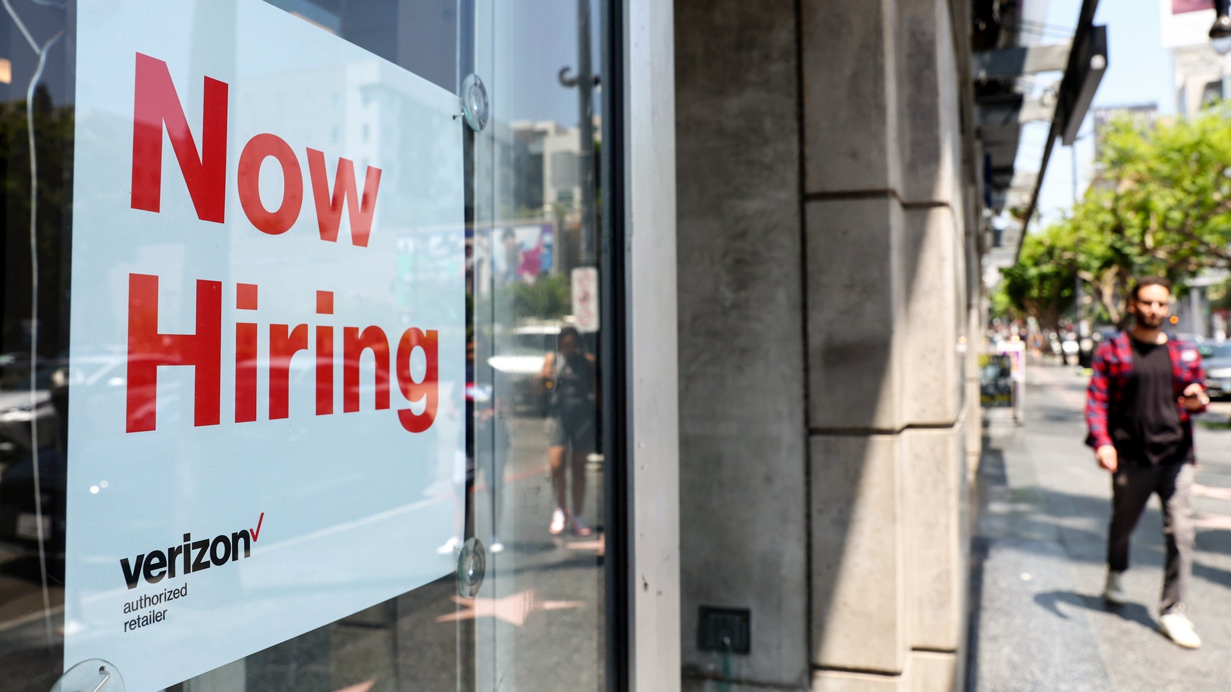 US employers add 528,000 jobs, allay recession fears