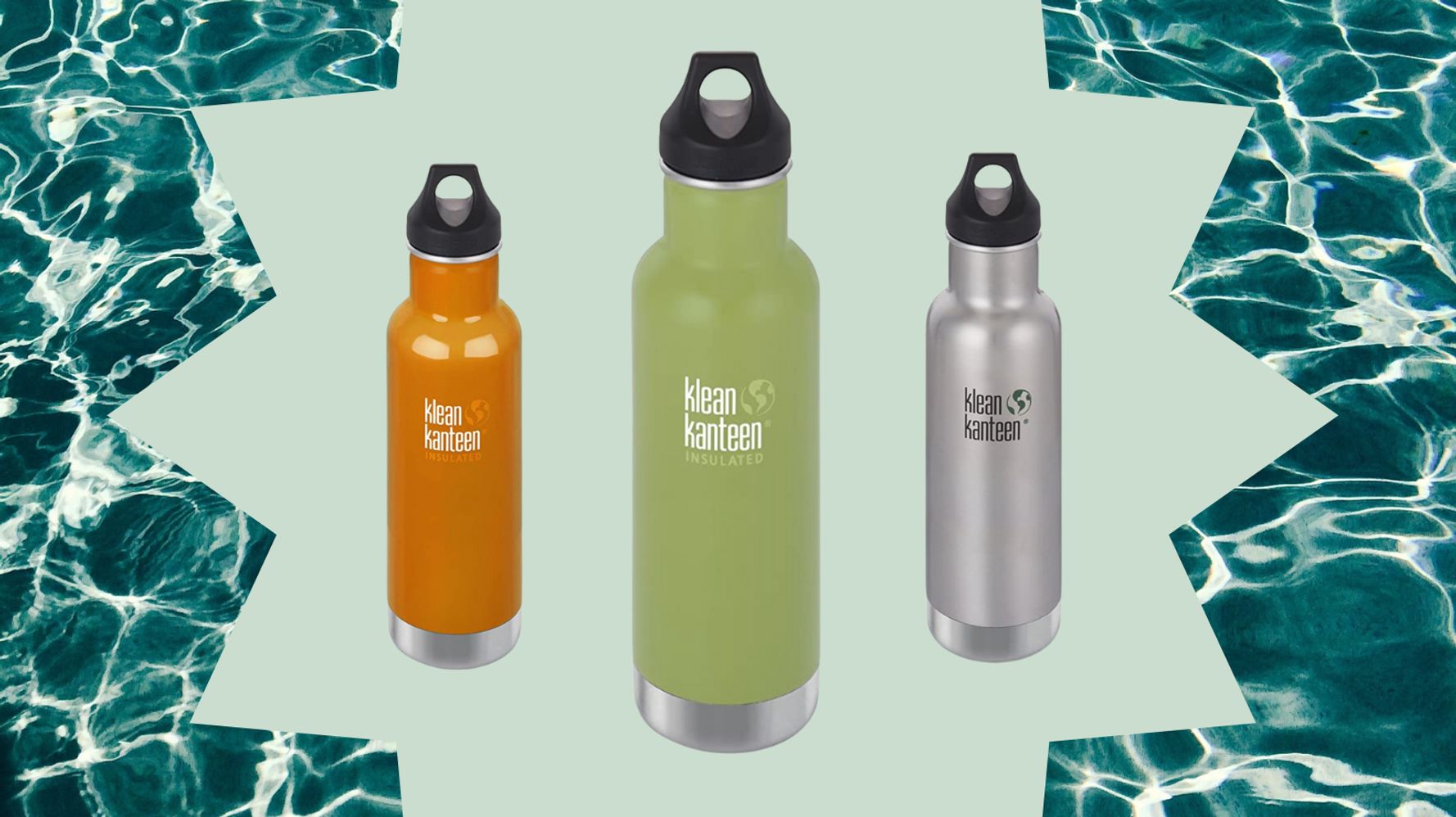 Klean Kanteen Stainless Steel Water Bottle -- every purchase