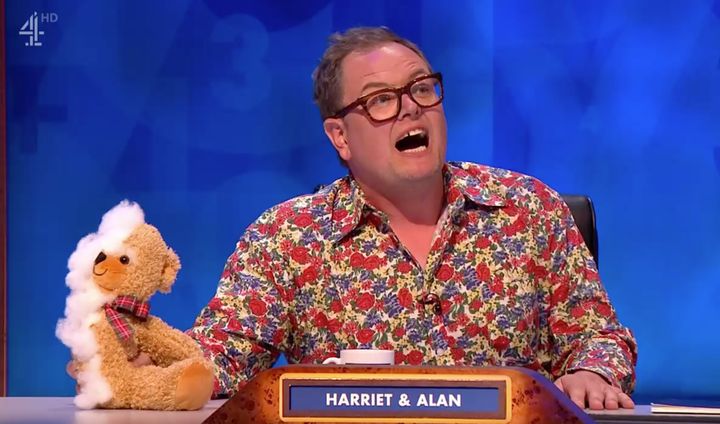 Alan Carr on 8 Out Of 10 Cats Does Countdown
