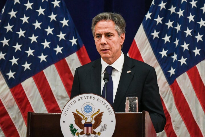 El secretario de Estado estadounidense, Antony Blinken.