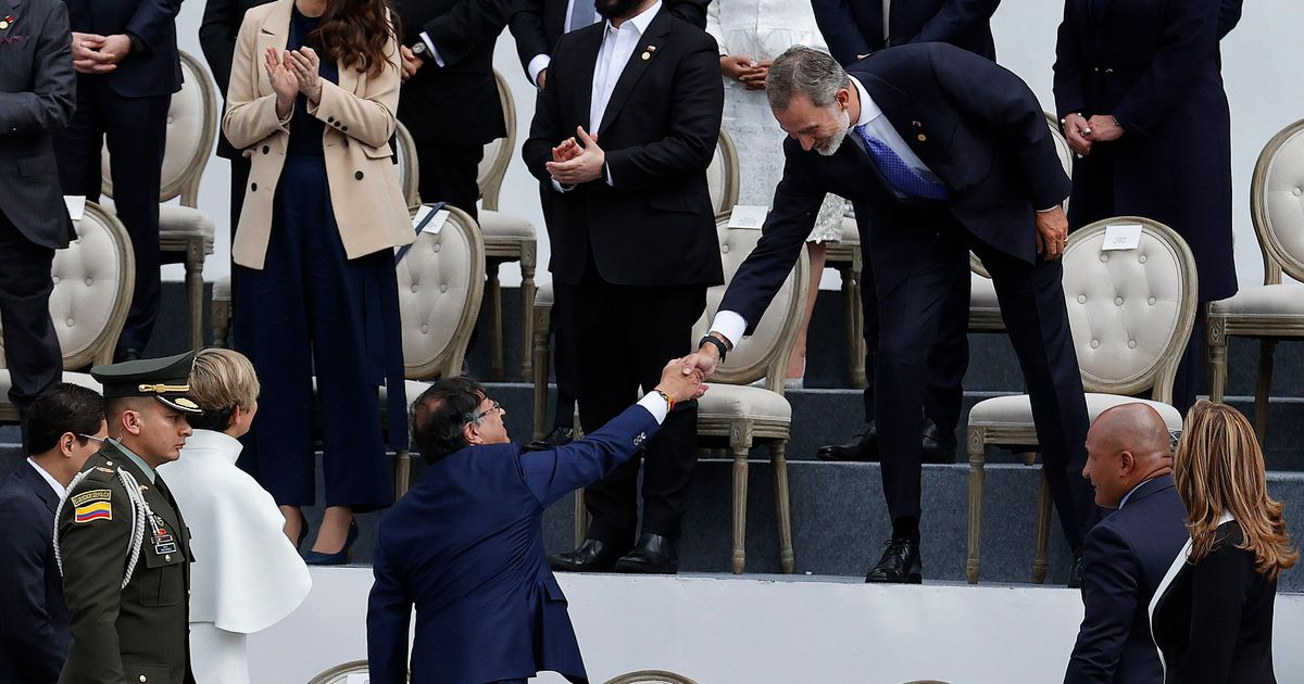 Felipe VI, señalado en por lo que ha hecho el nuevo presidente de Colombia | El HuffPost Noticias