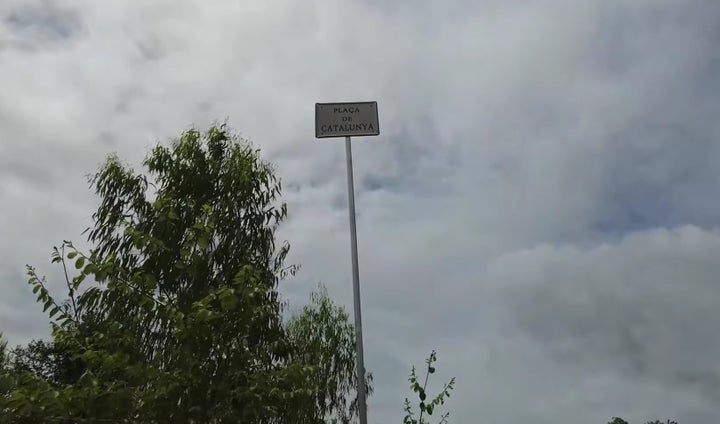 La Plaça Catalunya, luciendo en el Santuario de Frank Cuesta.