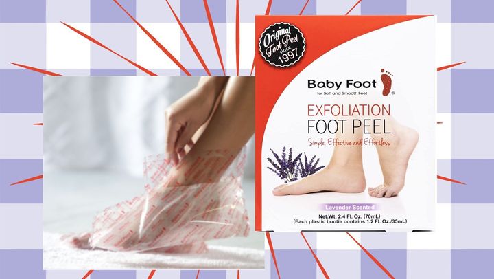 This exfoliating at-home treatment is available on <a href="https://www.amazon.com/Baby-Foot-Exfoliant-Lavender-Scented/dp/B00461F4PA?tag=tessaflores-20&ascsubtag=62edfb5de4b00f4cf23a9966%2C-1%2C-1%2Cd%2C0%2C0%2Chp-fil-am%3D0%2C0%3A0%2C0%2C0%2C0" target="_blank" data-affiliate="true" role="link" data-amazon-link="true" rel="sponsored" class=" js-entry-link cet-external-link" data-vars-item-name="Amazon" data-vars-item-type="text" data-vars-unit-name="62edfb5de4b00f4cf23a9966" data-vars-unit-type="buzz_body" data-vars-target-content-id="https://www.amazon.com/Baby-Foot-Exfoliant-Lavender-Scented/dp/B00461F4PA?tag=tessaflores-20&ascsubtag=62edfb5de4b00f4cf23a9966%2C-1%2C-1%2Cd%2C0%2C0%2Chp-fil-am%3D0%2C0%3A0%2C0%2C0%2C0" data-vars-target-content-type="url" data-vars-type="web_external_link" data-vars-subunit-name="article_body" data-vars-subunit-type="component" data-vars-position-in-subunit="0">Amazon</a>. 