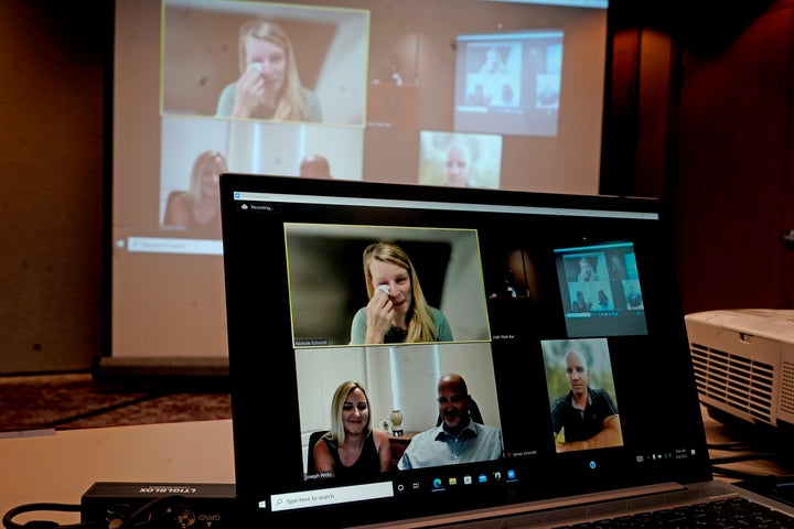 Petito's parents and stepparents speak during a video conference Monday discussing the forthcoming lawsuit.