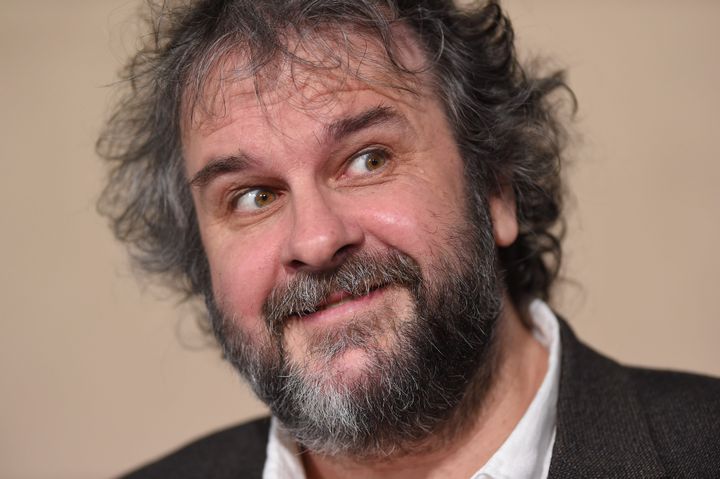 Peter Jackson arrives at the premiere of The Hobbit: The Battle of the Five Armies in 2014.