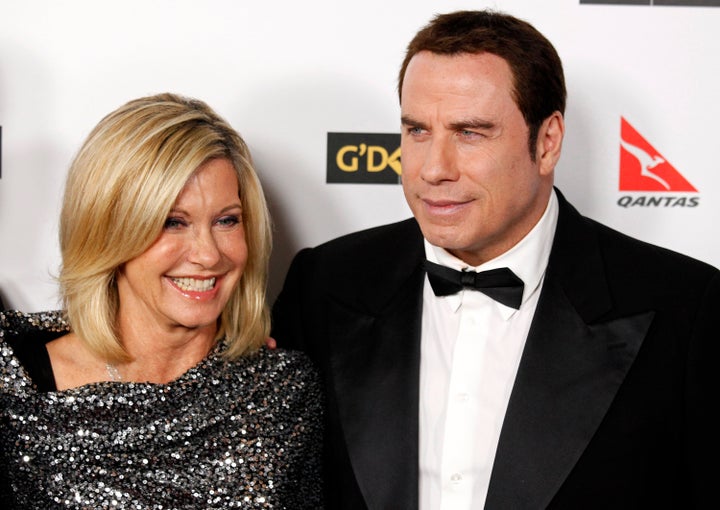 Olivia Newton-John y John Travolta.