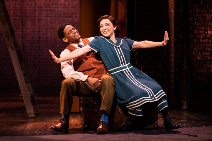 After months as Beanie Feldstein's standby, Benko (right, with co-star Jared Grimes) assumed the starring role in Broadway's "Funny Girl" full-time this month. <br><br>