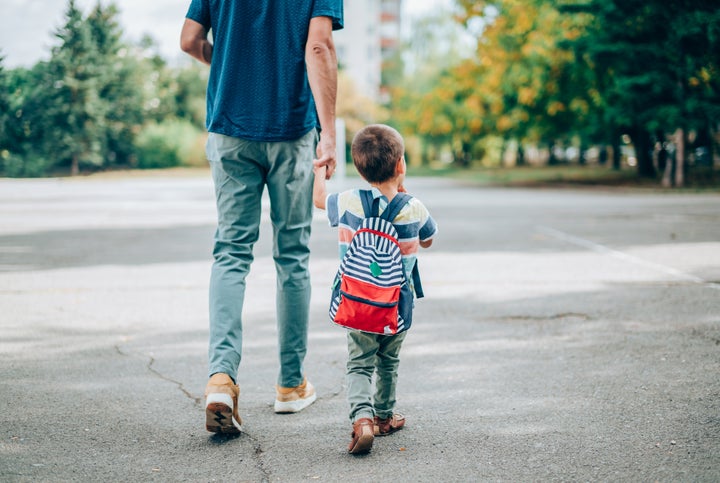 “It may seem like it’s ‘just a call from school’ or ‘just signing up for swim lessons,’ but it’s all a labor of love that reflects your families needs and values, and men deserve a chance to be a part of that magic,” life coach Laura Danger said.