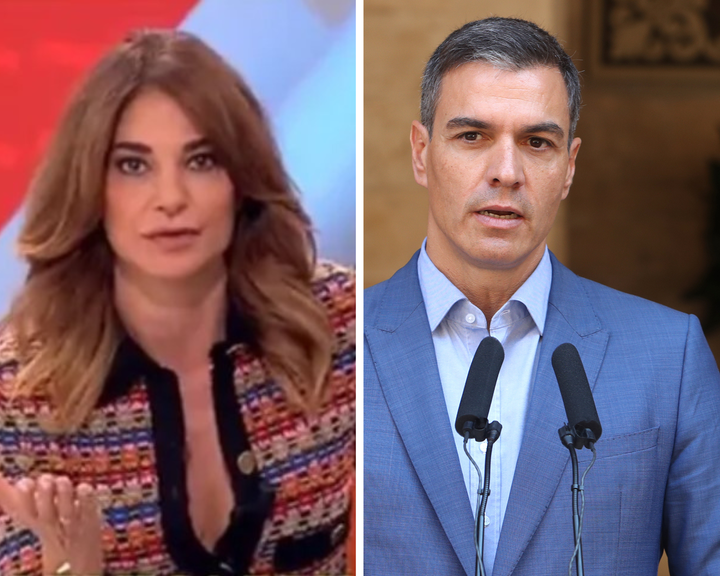 Mariló Montero y Pedro Sánchez.