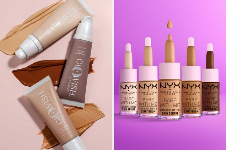 These skin tints are a great alternative to foundation. 