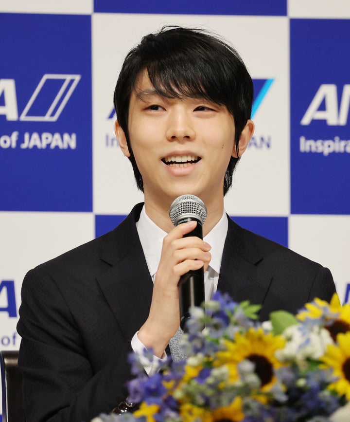 フィギュアスケートの羽生結弦さん＝2022年07月19日、東京都港区