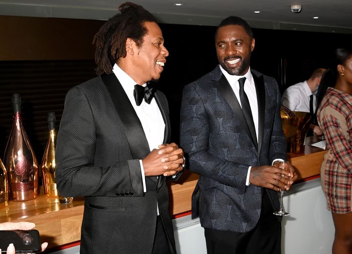 Idris Elba starred in "American Ganster," a 2007 Ridley Scott film Jay-Z made an album for.
