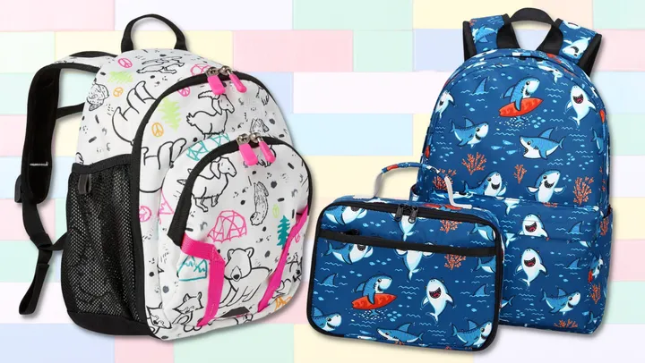 Unicorn Backpack, Hot Pink Back to School Unicorn Lover Bag, Kids