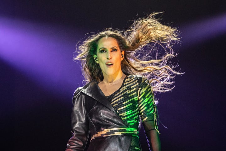 Malú el pasado 12 de mayo en el concierto que dio en el Wizink Center de Madrid.