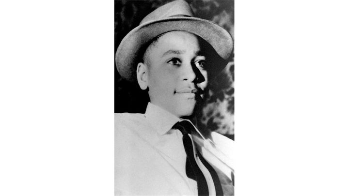 An undated portrait shows Emmett Till. The 14-year-old from Chicago was visiting relatives in Mississippi in August 1955 when he was kidnapped, tortured and killed. Till's mother insisted on an open-casket funeral, and Jet magazine published photos of his brutalized body. Those images galvanized the civil rights movement. (AP Photo/File)