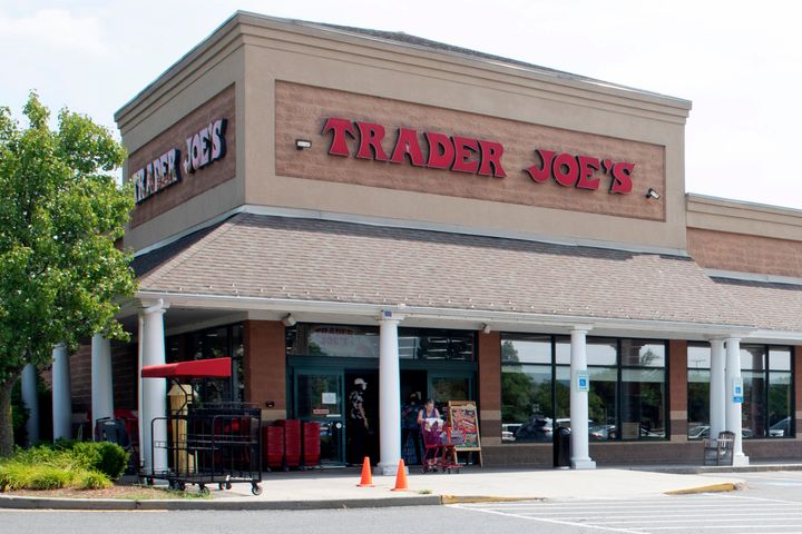 The Trader Joe's store in Hadley, Massachusetts, above, was the first of the chain's stores to unionize.