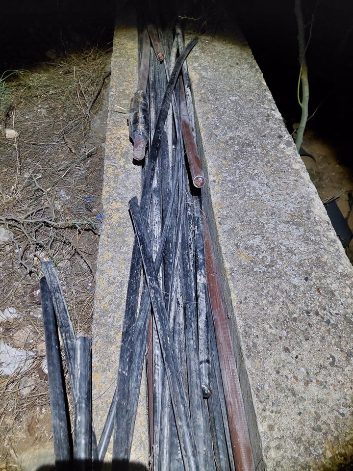 Roblo de cableado.