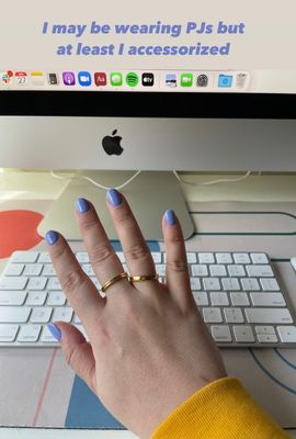 Do y'all wear your e-rings while getting your nails done? Details in  comments and photo of my ring so my post doesn't get overlooked! :  r/EngagementRings