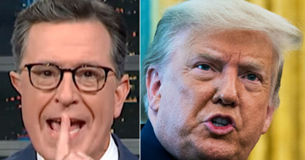 Stephen Colbert Spots Damning Nickname Trump's Aides Gave Him Behind His Back