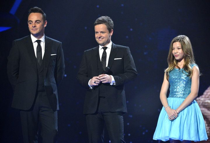Molly reached the final of Britain's Got Talent in 2012