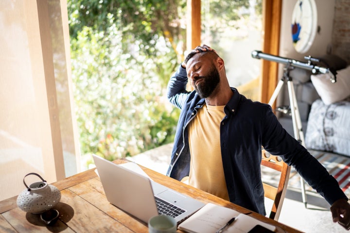 Chin tucks can help alleviate the neck pain that comes from poor posture.