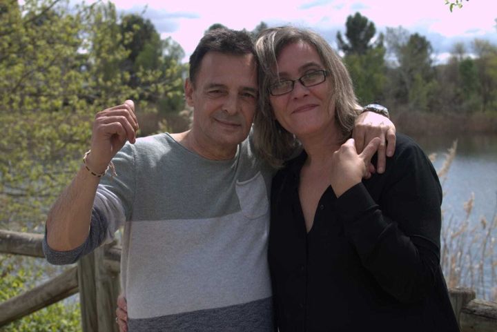 José Luis Fernández —Pancho en 'Verano Azul'— junto a su amiga Maribel Verdú Verdú hace unas semanas.