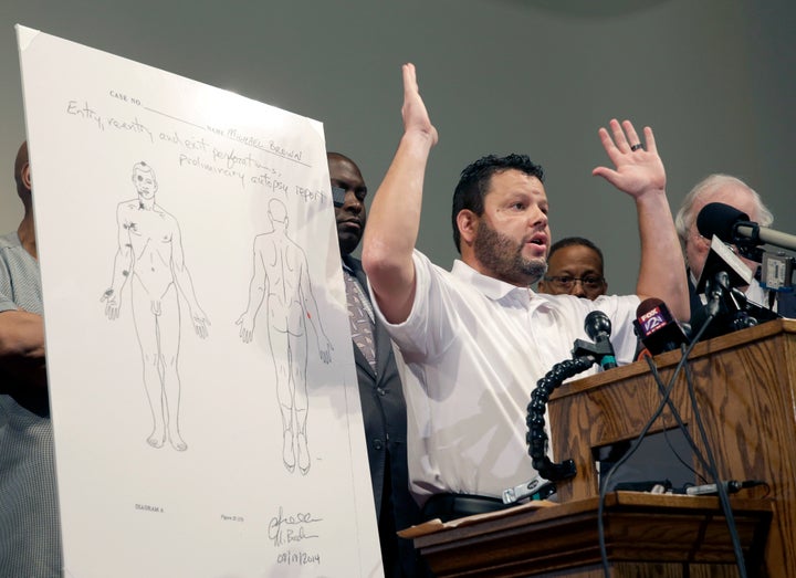 Shawn Parcells, a Kansas man convicted of performing illegal autopsies, has been permanently banned from doing business in the state and ordered to pay more than $700,000 in restitution and fines. (AP Photo/Jeff Roberson, File)