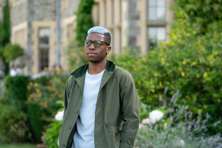 In 'Industry,' David Jonsson stars as Gus Sackey, a Black, gay Oxford graduate with high expectations as the son of a Ghanaian ambassador to Angola.