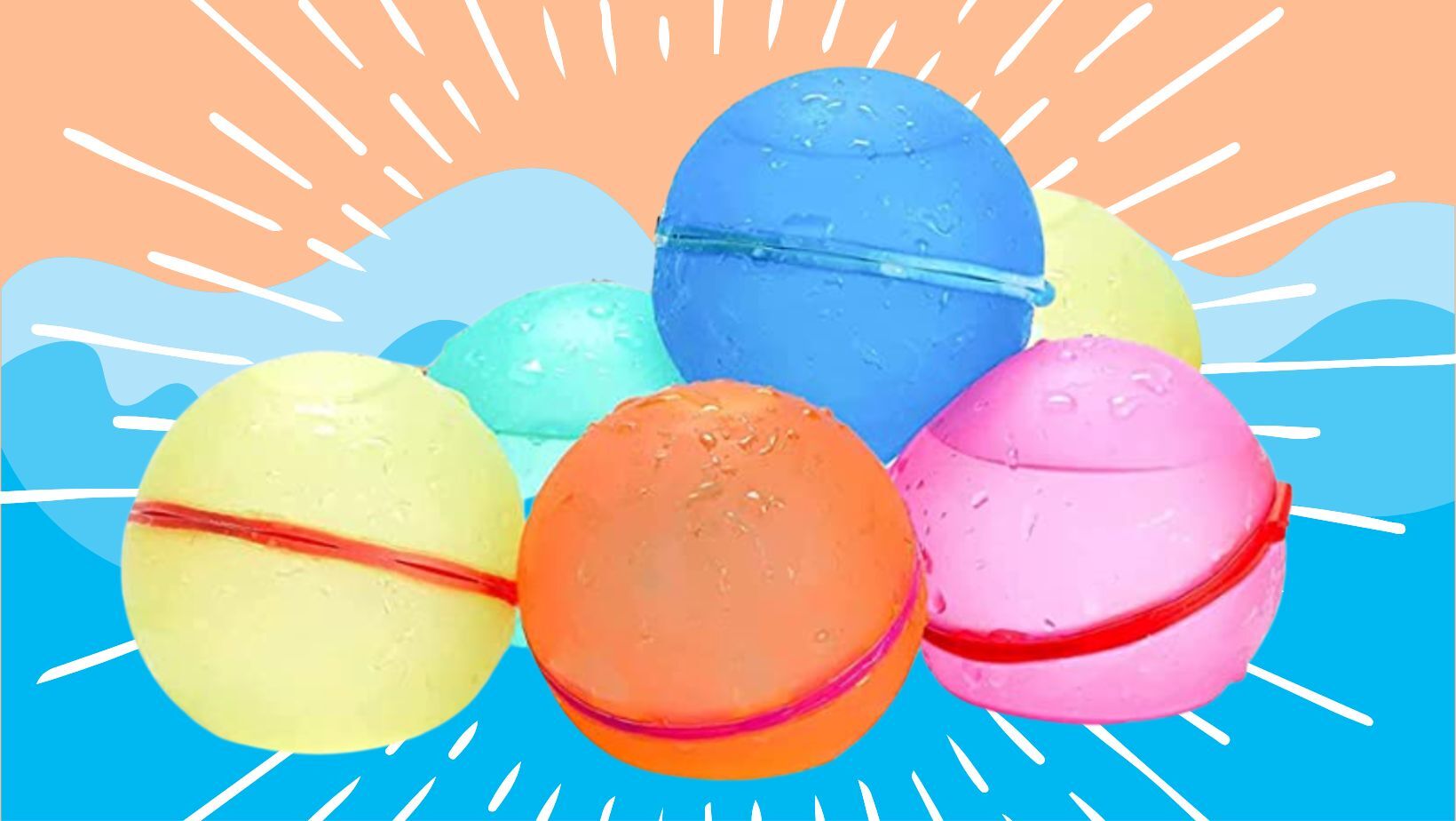 Reusable store water bombs