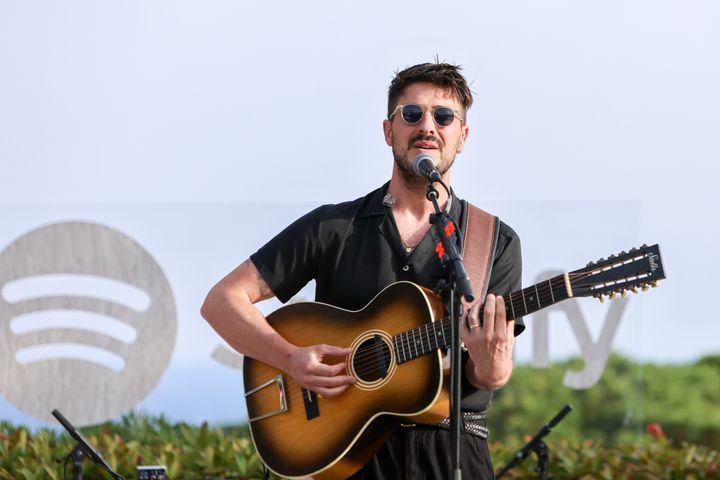 Marcus performing in Cannes earlier this year