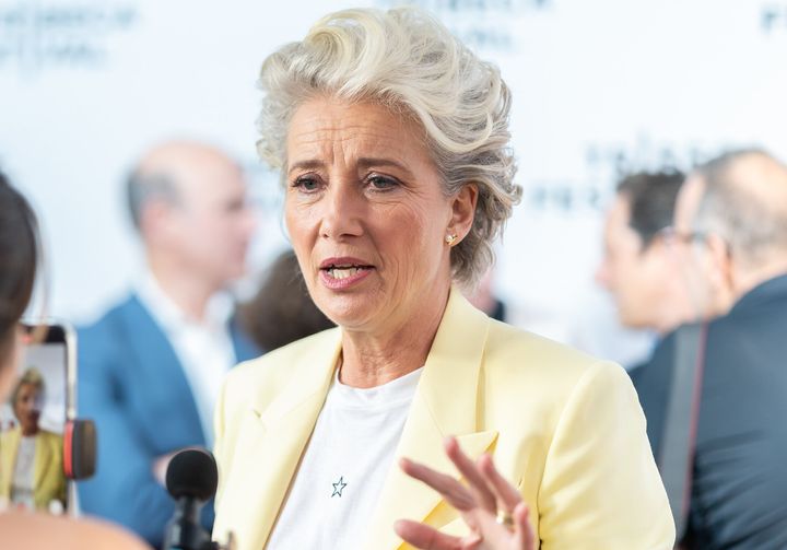 Dame Emma Thompson at the Tribeca Film Festival earlier in the summer