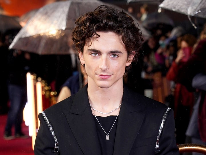 Timothee Chalamet attends a screening of "Dune" in 2021.