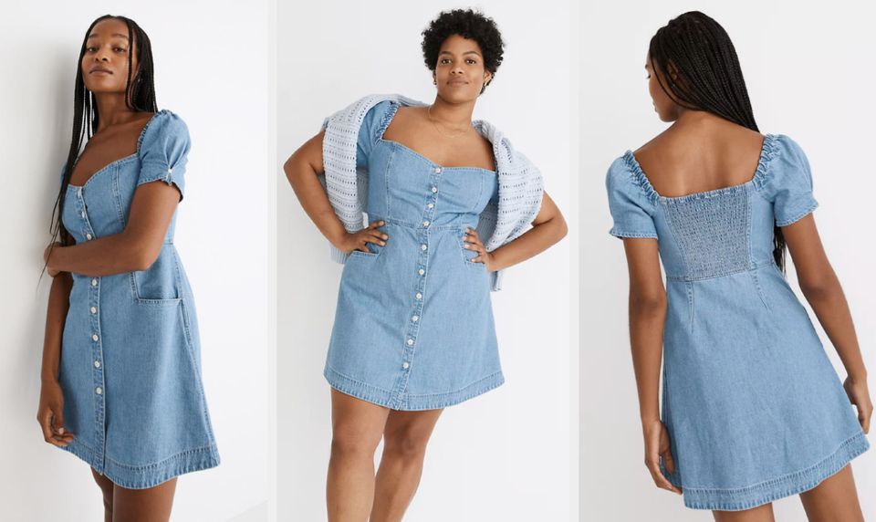 Just 15 denim dresses to take you from summer to fall