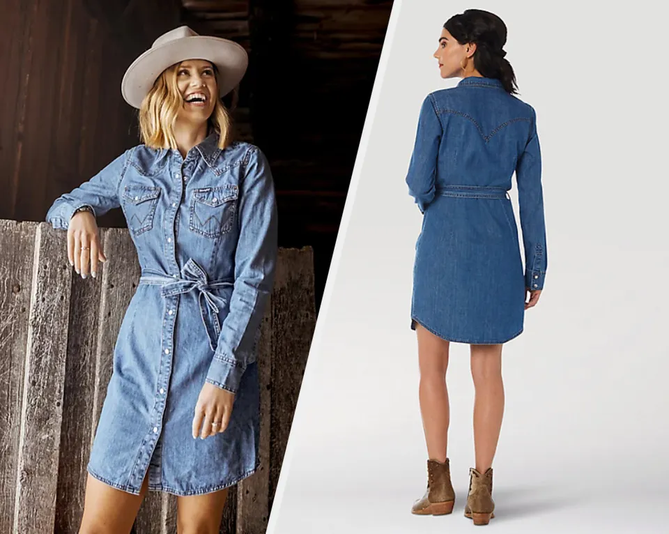 Just 15 Denim Dresses To Take You From Summer To Fall | HuffPost Life