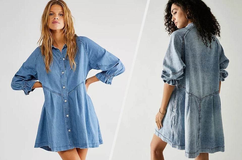 Just 15 denim dresses to take you from summer to fall 11 Just 15 denim dresses to take you from summer to fall