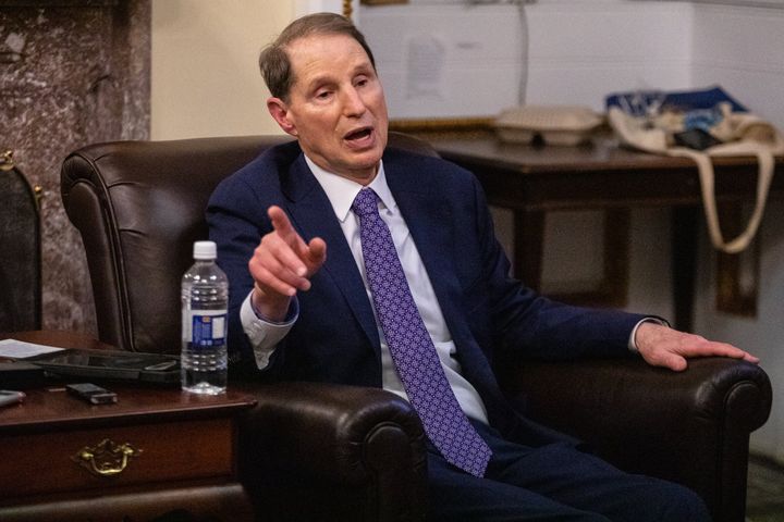 Senate Finance chairman Ron Wyden (D-Ore.) told reporters he believed changes in Medicare to cut the price of drugs would eventually also be taken up by private insurers.