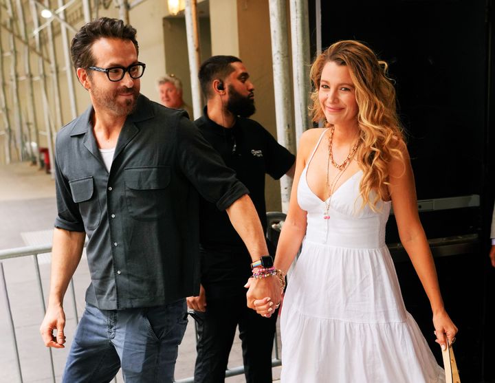 Ryan Reynolds says he made the first move on Blake Lively