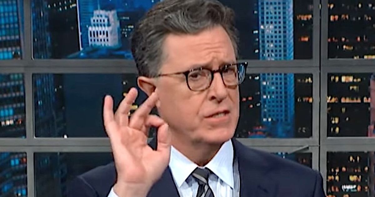 Stephen Colbert Taunts Fox News Host's 'Very Stupid Theory' About Trump