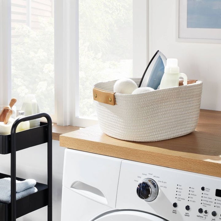 Reviewers Are Obsessed With Target's Chic Storage Baskets | HuffPost Life