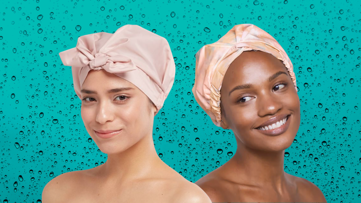 6 Chic Shower Caps That ll Keep Your Hair Dry HuffPost Life