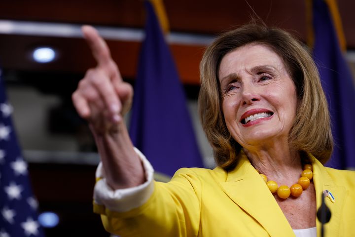 House Speaker Nancy Pelosi called the Inflation Reduction Act a "monumental" bill.