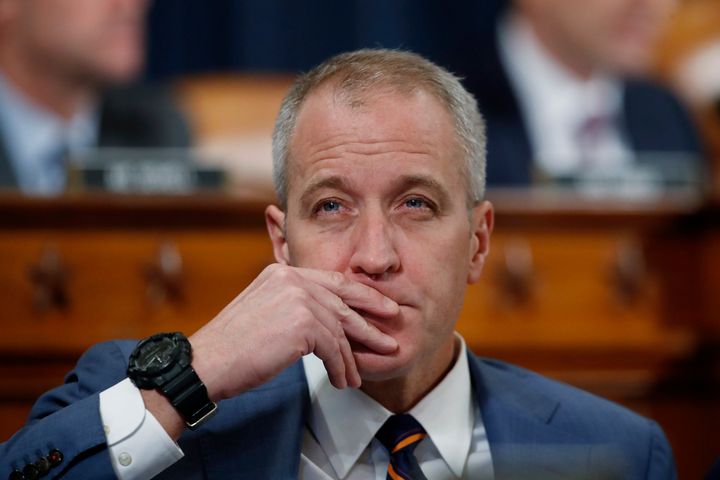 Rep. Sean Patrick Maloney (D-N.Y.), who chairs the Democratic Congressional Campaign Committee, declined to denounce the police union's spending on his behalf.