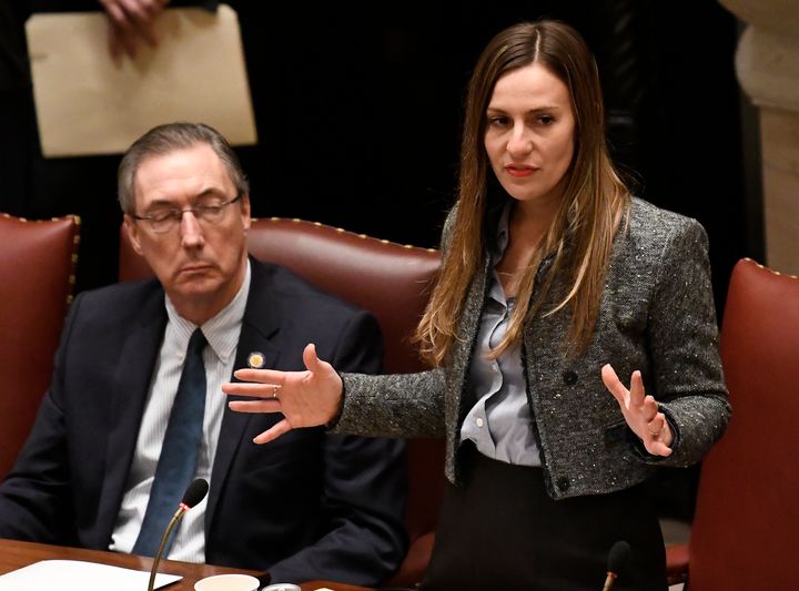 New York state Sen. Alessandra Biaggi (D) said she does not regret echoing the call to "defund the police." But she no longer uses the phrase and believes it was counterproductive.