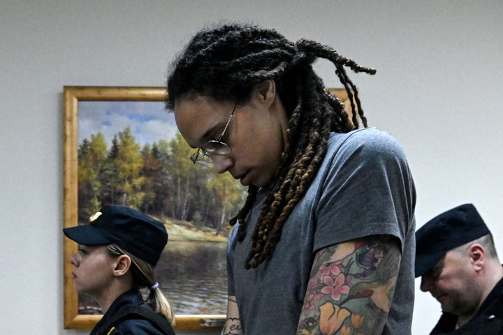 La jugadora de baloncesto Brittney Griner.