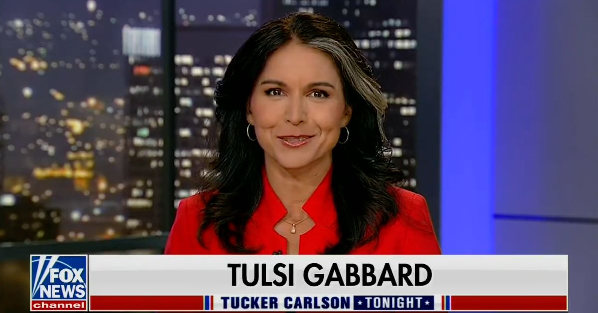 Tulsi Gabbard Fills In For Tucker Carlson On Fox News