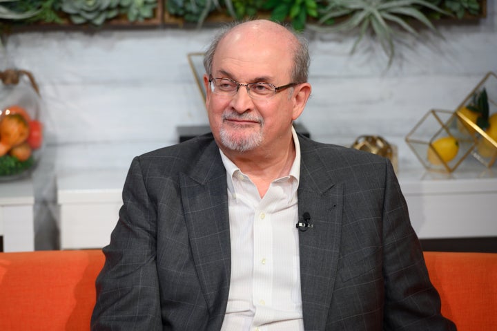Imagen de archivo del escritor Salman Rushdie.